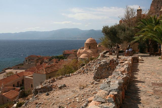 Monemvasia - Typical view of the Lower Town